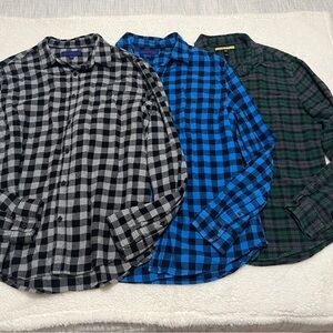 Aeropostale 3 Men Flannel Shirt